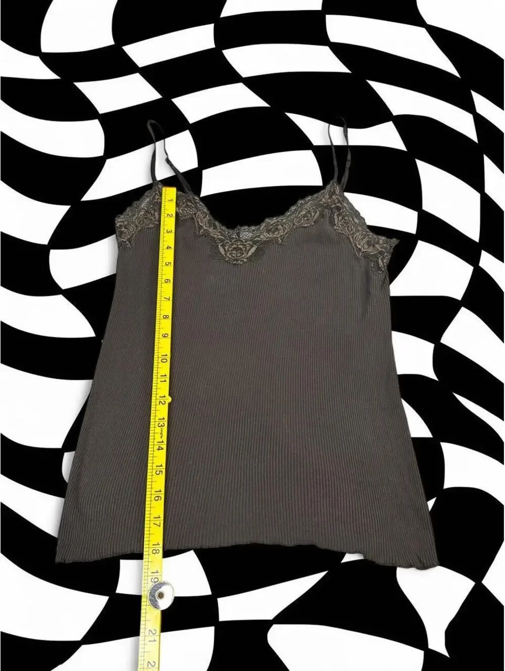 Banana Republic brown ribbed tank top